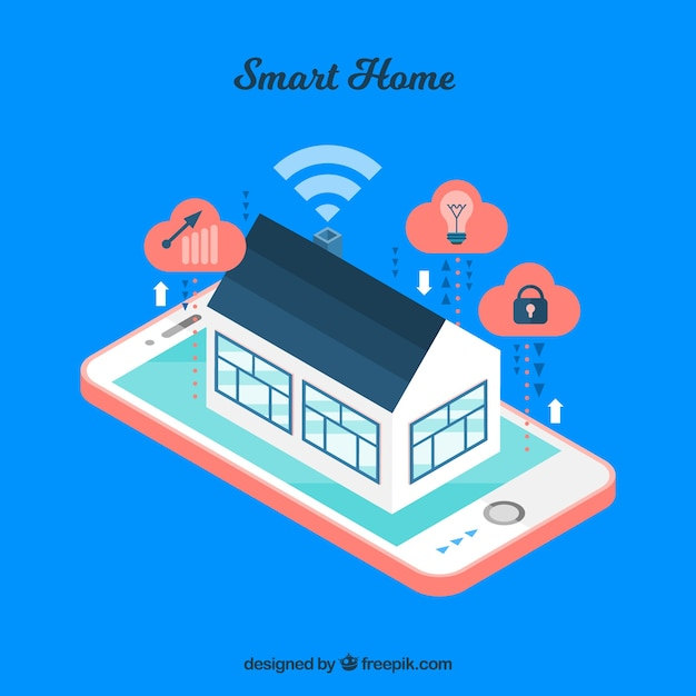 business,technology,house,building,home,mobile,digital,architecture,isometric,tech,connection,urban,smart,device,style,smart home,technology tech