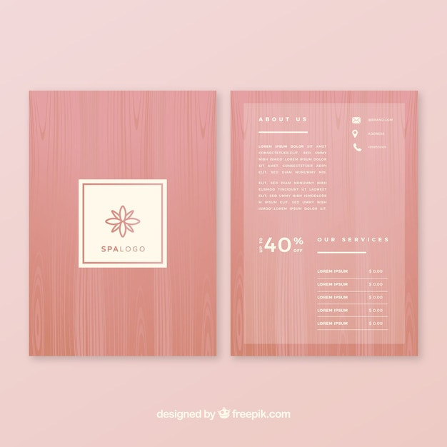 brochure,flyer,cover,template,nature,brochure template,beauty,spa,health,leaflet,flyer template,stationery,beauty salon,booklet,natural,healthy,document,salon,print,page
