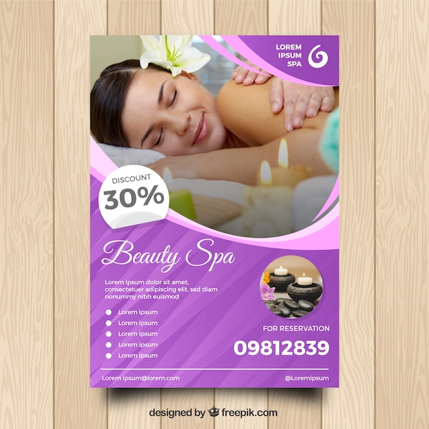  flyer, template, nature, beauty, spa, health, beauty salon, natural, healthy, salon, print, relax, care, wellness, zen, therapy, stones, different, hygiene, center