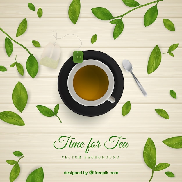 background,leaf,green,nature,leaves,tea,backdrop,plant,drink,cup,organic,natural,healthy,spoon,life,bio,tea cup,style,tea leaves