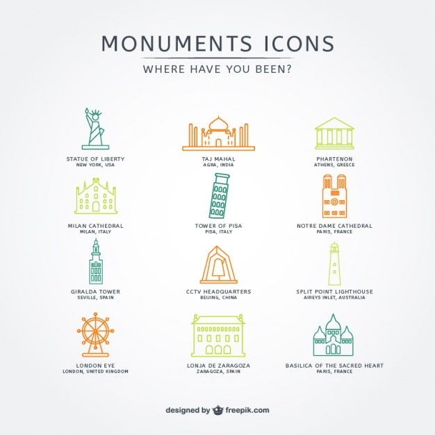 travel,icon,icons,silhouette,tourism,outline,traveling,collection,monuments,monument,attractions,touristic
