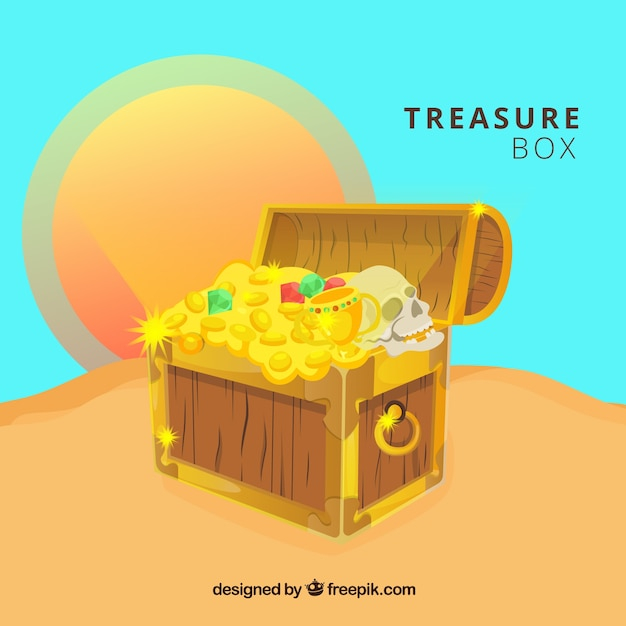 Free: Treasure box background - nohat.cc