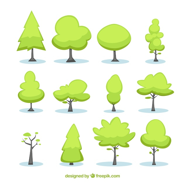 tree,green,nature,forest,natural,trees,illustration,vegetation