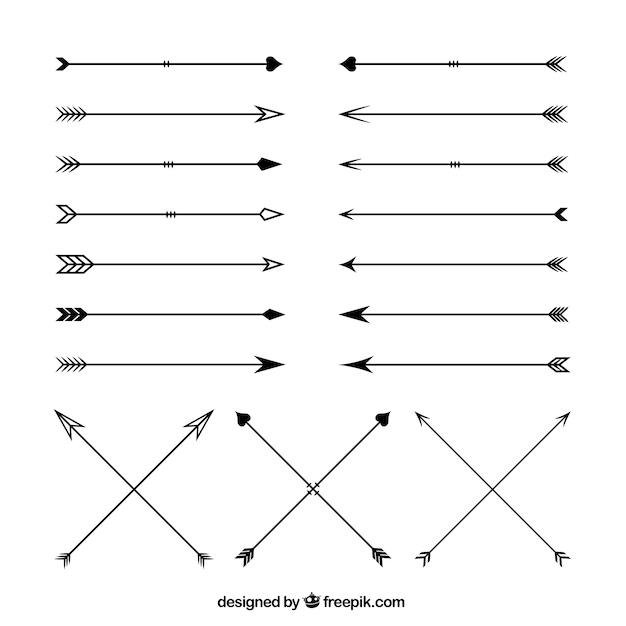  arrow, arrows, indian, ethnic, native, variety
