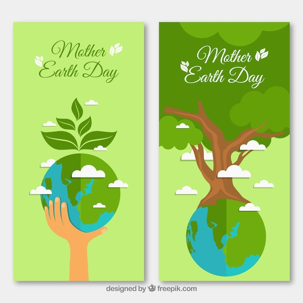 banner,design,template,world,banners,earth,mother,flat,eco,organic,environment,ecology,flat design,development,ground,day,eco friendly,vertical,sustainable,friendly