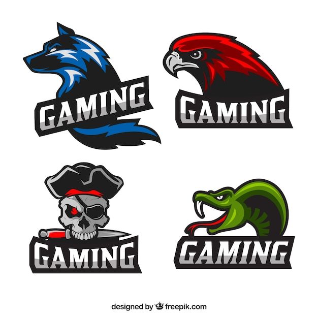 Logo Template for Gaming – GraphicsFamily