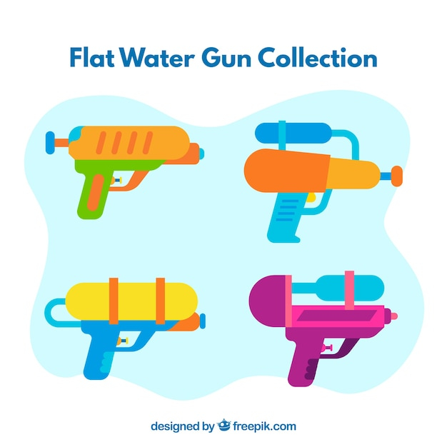 water,splash,toys,colors,water splash,gun,toy,plastic,pack,object,collection,guns,set,different,objects,water gun,with,water guns