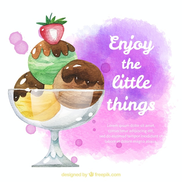 background,watercolor,food,summer,ice cream,ice,sweet,dessert,cream,eating,season,delicious,taste,summertime,cooling,seasonal,refreshing,ice creams,creams