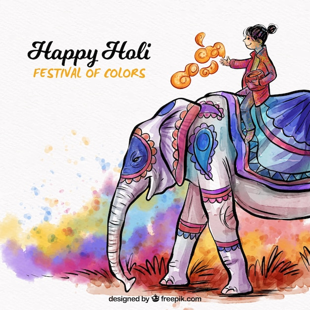 background,watercolor,love,paint,watercolor background,spring,color,celebration,happy,india,colorful,festival,elephant,backdrop,indian,colorful background,religion,colors,fun,holi