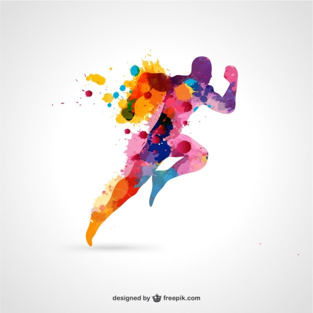  design, template, line, man, sport, splash, layout, wallpaper, color, sports, colorful, silhouette, game, person, backdrop, run, running, street, colors