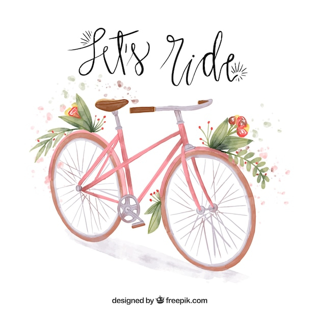  background, watercolor, vintage, floral, vintage background, floral background, retro, health, watercolor background, sports, bike, bicycle, vintage floral, transport, healthy, exercise, chain, training, life, retro background