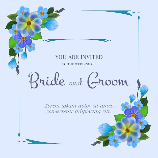  background, pattern, wedding, wedding invitation, invitation, party, card, flowers, love, blue background, template, light, blue, wedding card, invitation card, layout, celebration, text, graphic, event