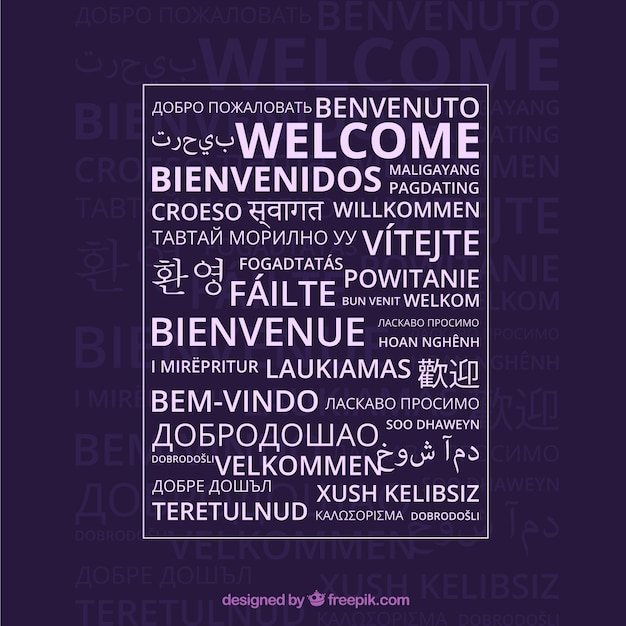 background,typography,sign,flat,welcome,letters,language,word,words,style,different,languages,welcome sign,composition,flat style,idiom,idioms