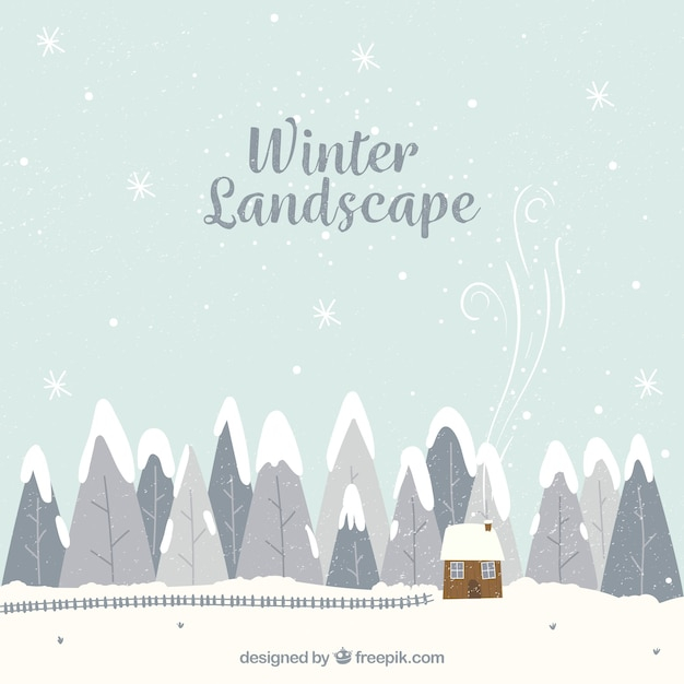 winter,snow,hand,nature,hand drawn,landscape,white,trees,december,cold,season,drawn,winter tree,seasonal