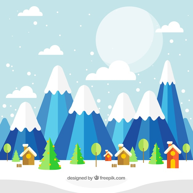 winter,snow,design,hand,nature,mountain,hand drawn,landscape,trees,december,mountains,cold,season,drawn,winter tree,seasonal