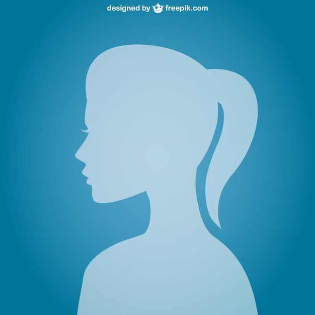 face,silhouette,profile,woman silhouettes,girl silhouette,women face,ponytail