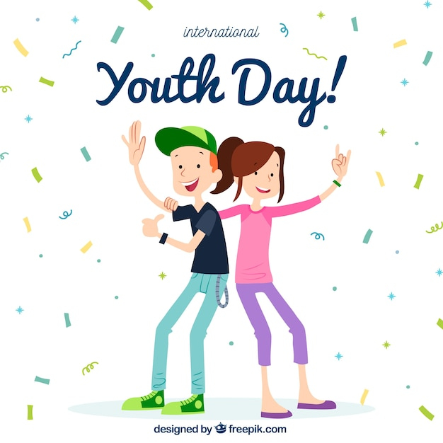 background,people,world,event,person,teenager,future,growth,friendship,youth,young,festive,international,day,society,august,opportunity,youth day,participation,inclusion