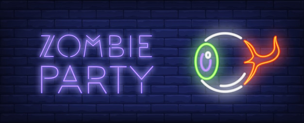 background,poster,party,icon,halloween,cartoon,party poster,celebration,eye,text,film,holiday,human,neon,night,street,brick,lettering,halloween background,zombie