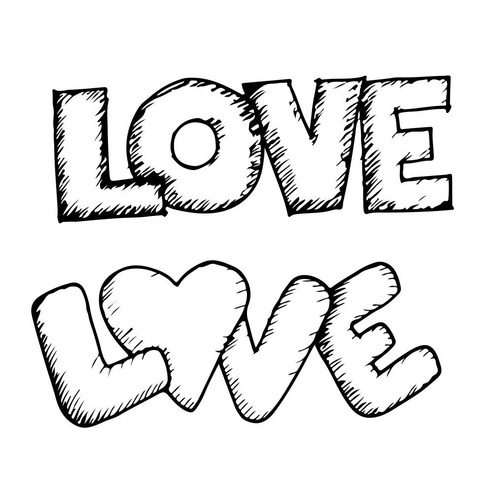 Love,lettering