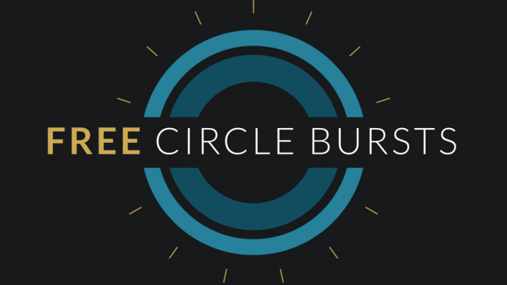 Free: Free After Effect Template: Circle Bursts 