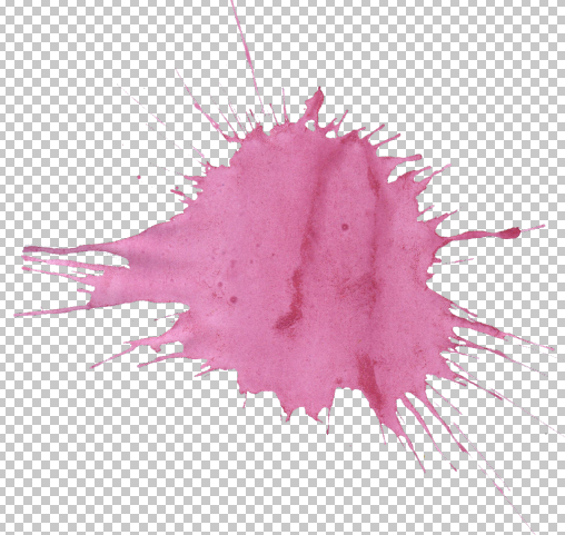 Free: Pink Watercolor Painting - Pink Stain - nohat.cc