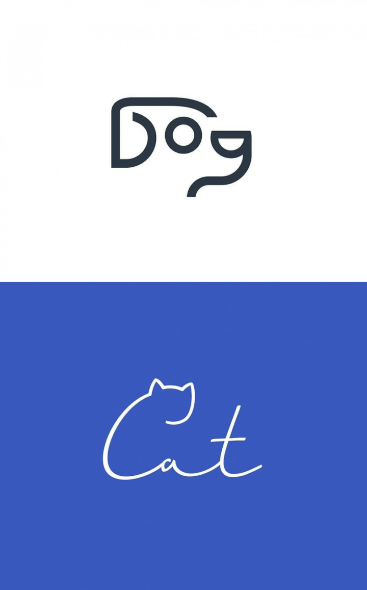 artwork,logo,logo ideas,animal logos,animal logo,dog logos,cat logos,lettering logo