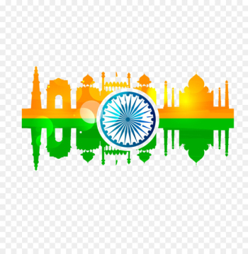 Indian independence movement Indian Independence Day Flag of India Republic Day - temple 