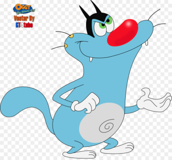Oggy and the cockroaches theme song - Top vector, png, psd files on 