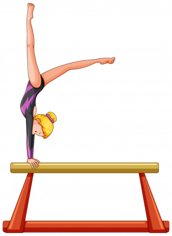 Balance beam for kids - Top vector, png, psd files on 