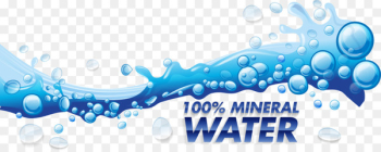 Water Drop Splash Euclidean vector Illustration - Blue water drops vector material 