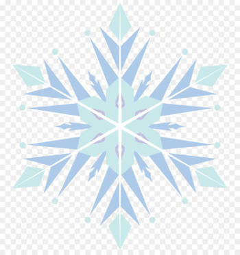 frozen snowflakes clipart