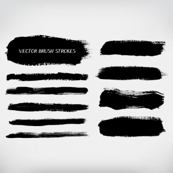 Free: Black Paint Stroke Png - Black Brush Strokes Png Free PNG Images   