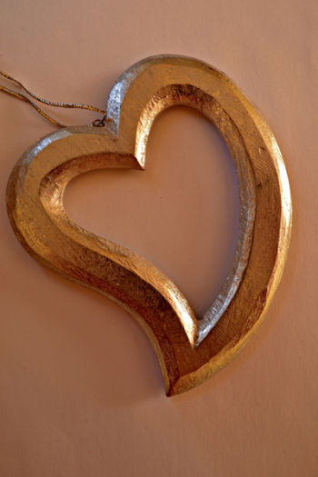 Copper Heart Ornament