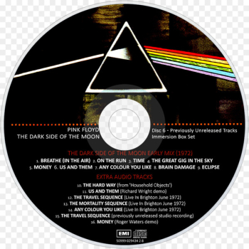 Free: The Dark Side of the Moon - Immersion Box Set Pink Floyd