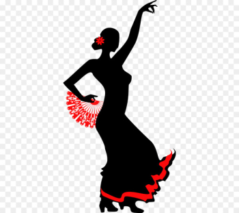 Free: Silhouette, Woman, Female, Flamenco Icons, Dancer, - Xadrez Bispo Png  