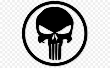 Punisher Decal Bearded Punisher Decal American Flag Punisher Decal
