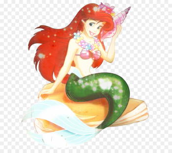 Free: Ariel Mermaid Seashell Clip art - Mermaid 
