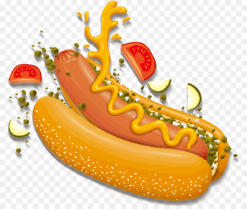 hot dog vector png
