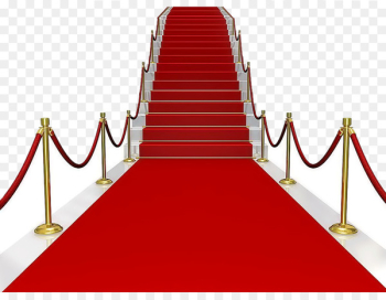 Free: Red carpet Stage lighting , red curtain transparent