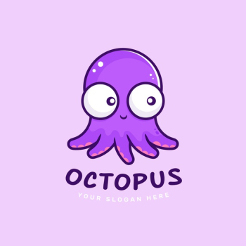 Octopus Logo Sea Food Octopus Cooker Logo