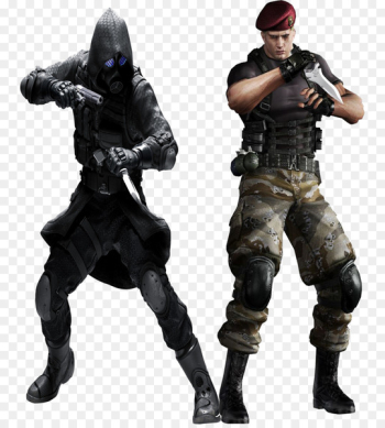 Albert Wesker and Jack Krauser(Resident Evil) vs Smoke and Sub