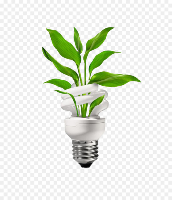 Energy conservation Energy engineering Clip art - Green energy-saving bulbs 
