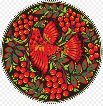 Vector Russian Ethnic Ornament Khokhloma Seamless Pattern In National Style  Stock Illustration - Download Image Now - iStock