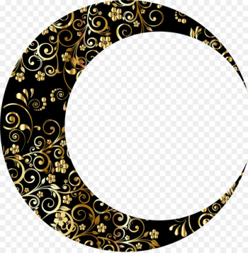 Crescent Moon PNG Clip Art Image​