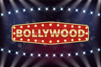 Realistic sign for bollywood cinema night Free Vector - Nohat - Free for  designer