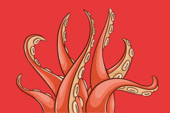 Tentacles Of Octopus Squid Or Kraken Stock Illustration - Download