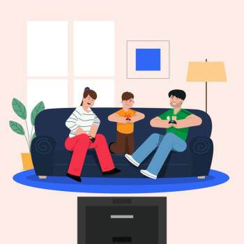 Free: People enjoying their hobbies flat design Free Vector 