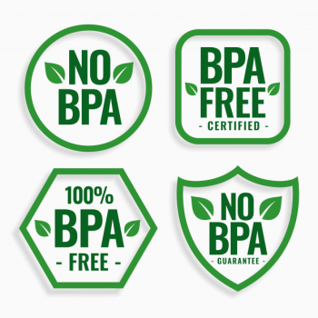 BPA Free Non-toxic Icon Label Stock Illustration - Illustration of