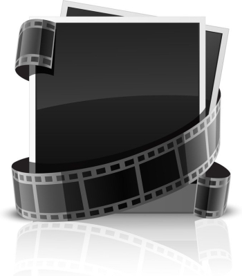 Movie film , graphic film Film frame Filmstrip, reel transparent