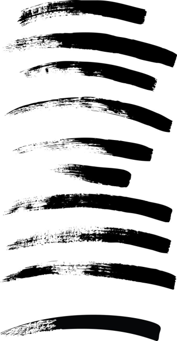 Free: Black Paint Stroke Png - Black Brush Strokes Png Free PNG Images   